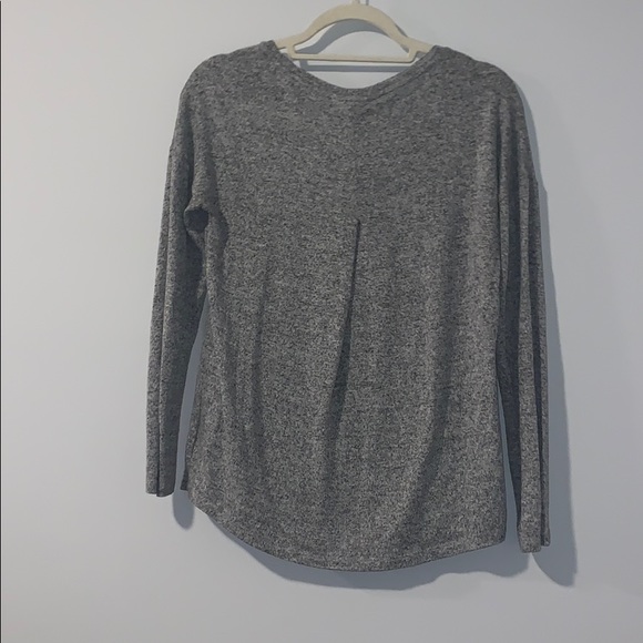 Grey, soft, v-neck - Picture 2 of 3